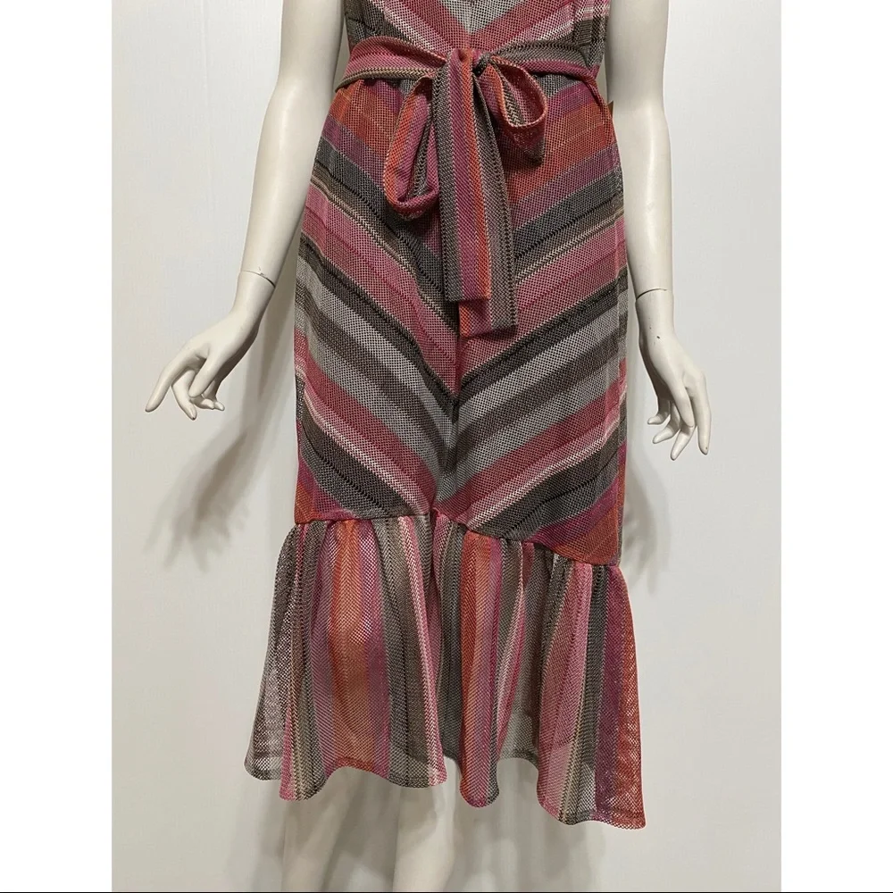 RACHEL Rachel Roy Striped Plus Size Dress - Picture 4 of 13